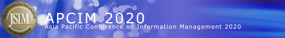Asia Pacific Conference on Information Management 2020(APCIM2020)